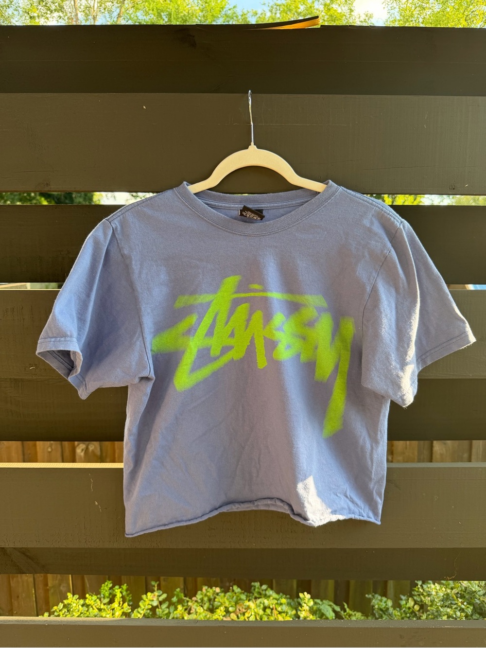 Stussy Dizzy Lavender Tshirt